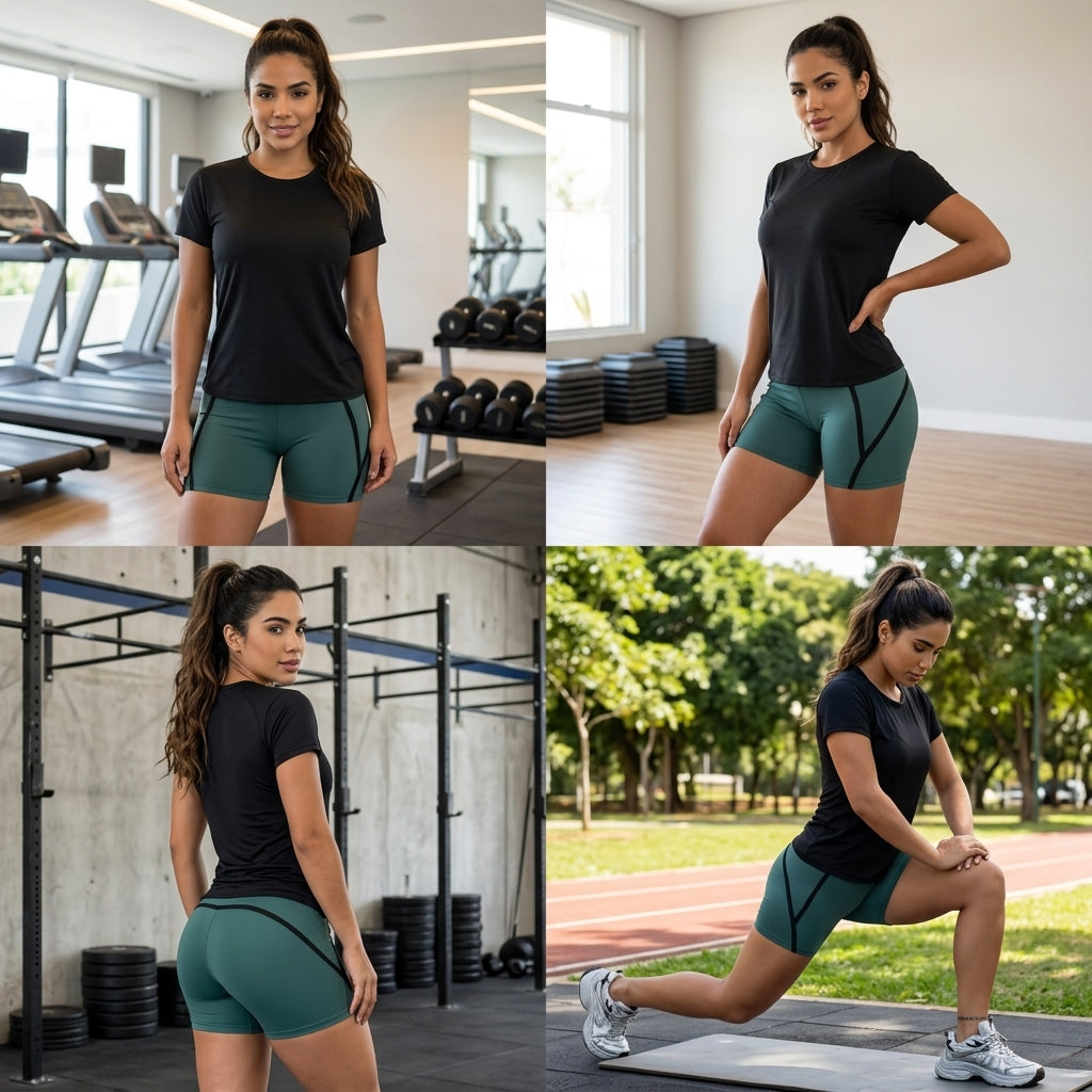 Set. 2 piezas blusa + short