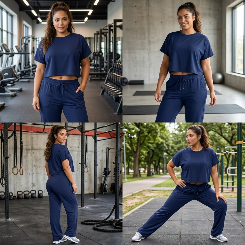 set 2 piezas blusa + sudadera OVERSIZE EN BURDA