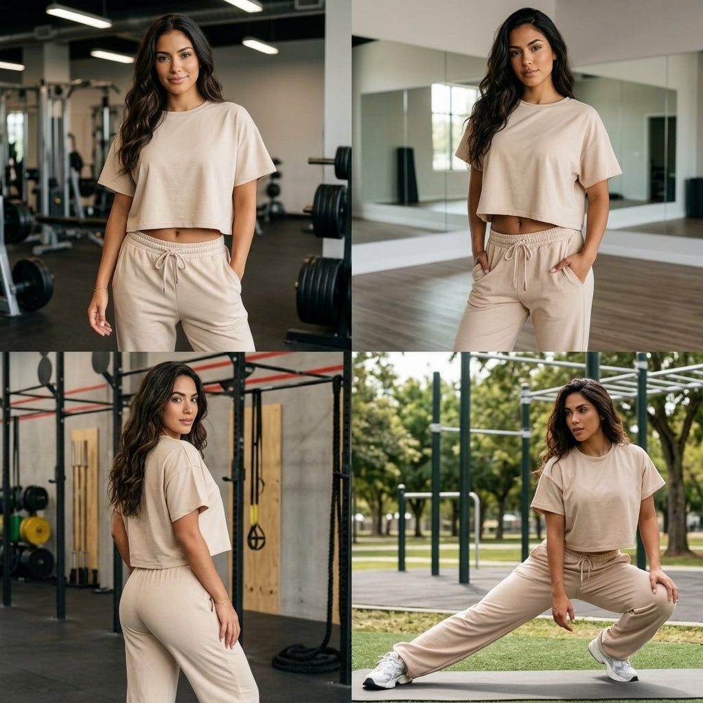 set 2 piezas blusa + sudadera OVERSIZE EN BURDA