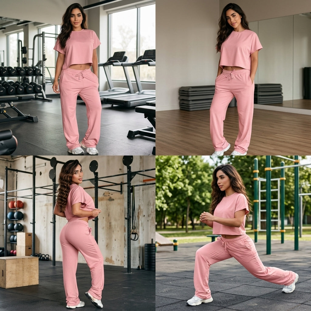 set 2 piezas blusa + sudadera OVERSIZE EN BURDA